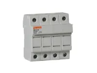 PORTE-FUSIBLE 10X38 3P+N 690VAC 32A