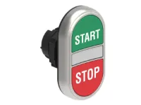 B.P. DBLE TOUCHE ILLUMINE A INTERMITTENT AFFLEURANT AVEC 'START/STOP' VERT/ROUGE