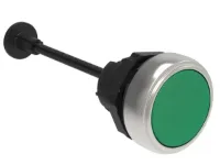 B.P. MECANIQUE AFFLEURANT PLASTIQUE A INTERMITTENT AVEC TIGE 140MM VERT