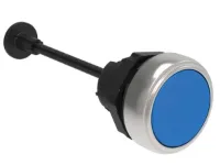 B.P. MECANIQUE AFFLEURANT PLASTIQUE A INTERMITTENT AVEC TIGE 140MM BLEU