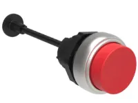 B.P. MECANIQUE DEPASSANT PLASTIQUE A INTERMITTENT AVEC TIGE 140MM ROUGE