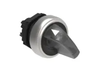 SELECTEUR LUMINEUX A MANETTE 2 POS BLANC STABLE