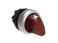 SELECTEUR LUMINEUX A MANETTE 3 POS ROUGE
