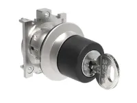 SEL. PLAT A SERRURE METAL. 2 POS. STABLE EXTRACTION CLE GAUCHE 421E