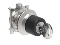 SEL. PLAT A SERRURE METAL. 2 POS. EXTRACTION CLE GAUCHE INSTABLE DROITE 421E