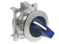 SEL. PLAT ILLUM. METAL. 2 POS. STABLE BLEU