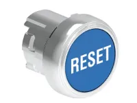 B.P. AFFLEURANT METAL. MOMENT. AVEC 'RESET' BLEU