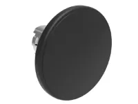 BOUTON COUP-DE-POING METAL. MOMENT. 60mm NOIR