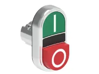B.P. DBLE TCHE 1 AFF. ET 1 DEPAS. METAL. MOMENT. AVEC 'I-O' VERT/ROUGE