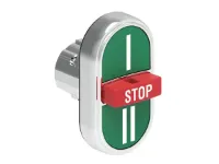 B.P. TRIPLE TCHE 2 AFF. ET 1 DEPAS. METAL. MOMENT. AVEC 'I/STOP/II' V/R/V