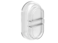 CAPUCHON EN CAOUTCHOUC POUR BOUTONS A TOUCHE DOUBLE ET TRIPLE TRANSPARENT