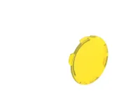 VERRES POUR BOUTON AFFLEURANT A IMPULSION ET POUSSER-POUSSER LUMINEUX JAUNE