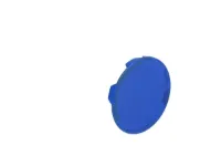 VERRES POUR BOUTON AFFLEURANT A IMPULSION ET POUSSER-POUSSER LUMINEUX BLEU