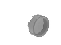 VERRES POUR BOUTON DEPASSANT A IMPULSION ET POUSSER-POUSSER LUMINEUX MOMENT VERT