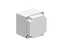 BOITIER EN METAL SANS TROU 80X80X73 GRIS