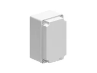 BOITIER EN METAL SANS TROU 80X80X73 GRIS