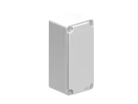 BOITIER EN METAL SANS TROU 80X80X73 GRIS