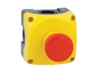 STATION DE CONTROLE COUVERCLE JAUNE AVEC LPCB6644 1NF