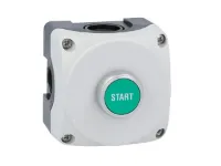 "STATION CTRL GRIS B.P. VERT AFFLEURANT ""START"" 1NO"
