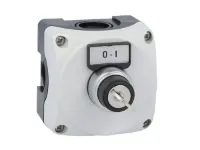 STATION CTRL GRIS SELECTEUR À CLÉ "0-1" 1NO+1NF