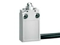 INTERRUPTEUR A POUSSOIR METALLIQUE A SORTIE DE CABLE 1NO+1NF