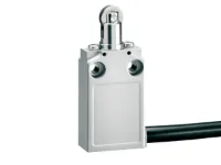 INTERRUPTEUR A POUSSOIR A GALET A SORTIE DE CABLE METAL 1NO+1NF