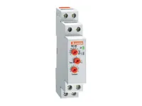 RELAIS TEMPORISE MULTIFONCTION 0.1 SEC-10 JOURS 1 CONTACT 12-240V ALIMENTATION AC/DC