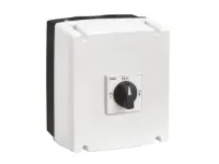 COMMUTATEUR DE LIGNE 4P EN BOITIER 25A POIGNEE CADENASSABLE NOIRE NEMA4X