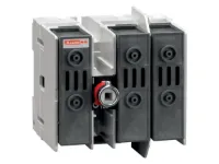 SECTIONNEUR AVEC PORTE-FUSIBLE 3P 30A TYPE J POSITION CENTRALE