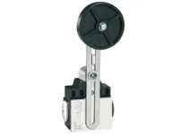 INTERRUPTEUR A LEVIER A GALET REGLABLE CAOUTCHOUC 1NO+1NF CORPS LARGE PLASTIQUE