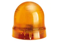 MOD. LUMINEUX  SIGN. CLIGNOT. OU PERM. SONORE (80dB) 24 VAC/DC ORANGE