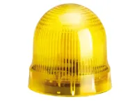 MOD. LUMINEUX  SIGN. CLIGNOT. OU PERM. SONORE (80dB) 24 VAC/DC JAUNE
