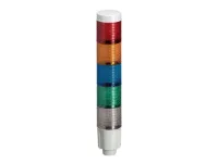 COLONNE LUMINEUSE 45MM DEL BLANC-VERT-BLEU-ORANGE-ROUGE 24VDC