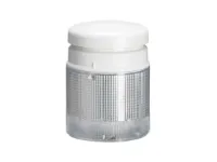 COLONNE LUMINEUSE 70MM MOD. SON. INTERMIT. OU CONT. DEL BLEU-ORANGE-ROUGE 24 VDC