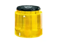MODULE LUMINEUX A SOURCE CLIGNOT. CULOT BA15d 230VAC JAUNE