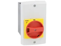 BOITIER A ENCASTRER NEMA 4X AVEC POIGNEE JAUNE/ROUGE 87mm POUR SM1R