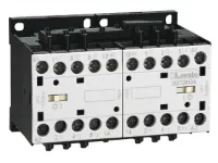 MINI CONTACTEUR INVERS. 3P CONDAM. INTEG. ET CONNEX. DE PUISSANCE 9A 1NO BOBINE 120V AC