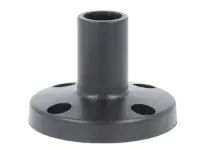 SOCLE DE FIXATION PLASTIQUE HORIZONTAL 50MM