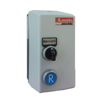 DEMARREUR 600V 3PH MAX 0.75HP BOBINE 24/60 1-1.6A B.P. RESET AVEC SEL. 3 POS.