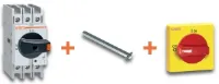 SECTION. 32A AVEC RALLONGE 200MM &amp; POIGNEE FIX. A ECROU NEMA 4X