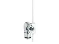TETE DE COMMANDE A LEVIER A TIGE REGLABLE METAL