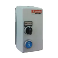 DEMARREUR 240V 1PH MAX 2HP BOBINE 24/60 6.3-10A B.P. RESET AVEC SEL. 3 POS.