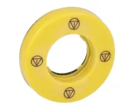 DISQUE ILLUMINE 60mm 24V SYMBOLE ISO13850