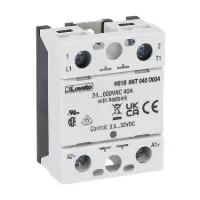 RELAIS STATIQUE (SSR) HOCKEY PUCK 1PH 40A LIGNE 24-600VAC CONTROLE 3.5-32VDC