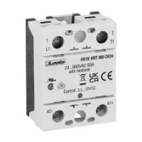 RELAIS STATIQUE (SSR) HOCKEY PUCK 1PH 90A LIGNE 24-600VAC CONTROLE 18-280VAC/DC