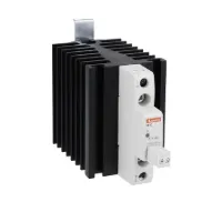 RELAIS STATIQUE (SSR) AVEC DISSIPATEUR INTEGRE 1PH 60A LIGNE 48-600VAC CONTROLE 90-280VAC