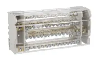 BLOC DE DISTRIBUTION DE PUISSANCE 4P 125A 15 BORNES