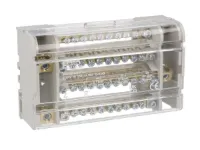 BLOC DE DISTRIBUTION DE PUISSANCE 4P 125A 11 BORNES