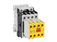 CONTACTEUR DE SECURITE 3P 9A CONTACTS AUX 2NO+3NF BOBINE 230V AC