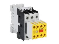 CONTACTEUR DE SECURITE 3P 32A CONTACTS AUX 2NO+2NF BOBINE 24V DC